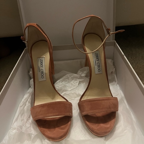 Jimmy Choo Suede Misty 120 - Picture 3 of 12